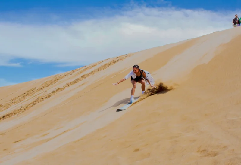Sandboard aux Dunes de Timlalin