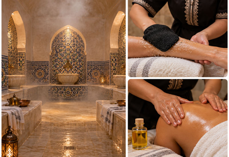 Hammam & Spa Traditionnel : Détente avec Gommage et Massage Argan